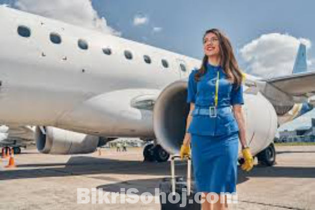 Cabin crew / Air hostess / Flight Manager/-job